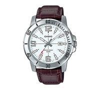 Casio Analogue MTP-VD01L-7B, Multicoloured, Strip