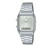 Casio AQ-230A-7A Silver Ana-Digi Watch One Size, Silver, sport