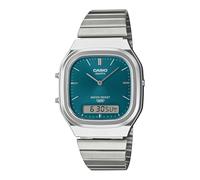 Casio Analogue Shaped Turquoise Dial Bracelet Watch