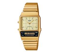 Casio AQ-800 Standard Analog Digital Quartz Wristwatch, Unisex, Overseas Model, Gold AQ-800EG-9A, Bracelet Type