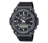 Casio AQ-S820W-1AVEF Solar Series Black Dial Black Resin Strap Watch
