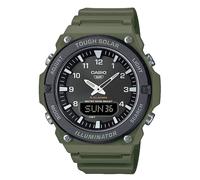 Casio AQ-S820W-3BVEF Solar Series Green Dial Green Resin Strap Watch