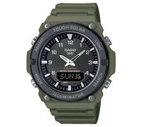 Casio Watch Mens AQ-S820W-3BVEF Tough Solar Green Resin Strap RRP £54.90