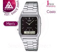 Mens Casio Classic Alarm Chronograph Watch AQ-230A-1DMQYES