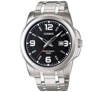 Casio Automatic Men's Analogue-Digital Watch with Non-Applicable Strap S7231430, Black/White