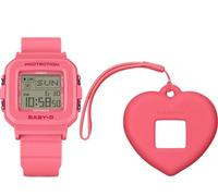 Casio Baby-G BGD-10KH-4 Digital Pink Watch with Heart-Shaped Charm