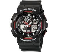 CASIO Baby G Shock Watch With Resin Strap Water Resistant Black - GA-100-1A4ER