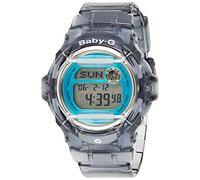Casio Baby-G Women's Resin Digital Dial Watch, Black, Strap