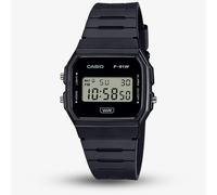 Casio Black Dual Display Digital Watch F-91WB-1AEF