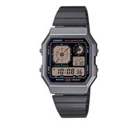 Casio Black Unisexs Digital Watch Casio Collection Vintage A130WEGG-1AEF