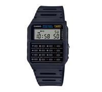 Casio Databank Watch One Size Black Rubber Strap ca-53w-1z