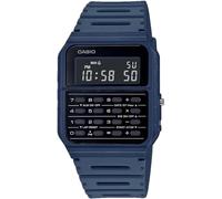 Casio CA-53WF-2B Calculator Digital Watch Blue Resin Strap Retro - New
