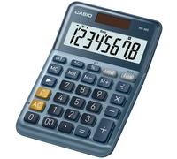 Casio MS-80E Desktop Calculator 8 Digit LCD Display Blue