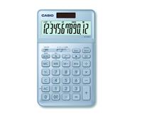 CASIO CALCULATRICE DE Bureau JW-200SC-BU, Solaire/Pile blue