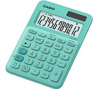 Casio MS-20UC-GN 12 Digit Calculator Green, Green