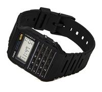 Casio Casio-CA53W-1Z Watch, Black/White, strip