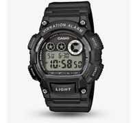 Casio CASIO Collection Digital Black Plastic Strap Watch W-735H-1AVEF