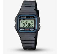 Casio CASIO Collection Men Digital Black Plastic Strap Watch F-91W-1XY