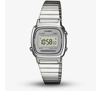 Casio CASIO Collection Retro Digital Silver Bracelet Watch LA670WEA-7EF