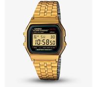 Casio Classic Gold Plated Digital Alarm Chronograph Watch A159WGEA-1EF Grey