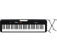 Casio Casiotone CT-S200 61-key Portable Arranger Keyboard with Stand - Black