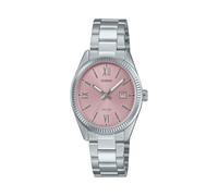 Casio LTP1302DD-4A1V Women's Standard Stainless Steel Pink Dial Analog Watch, Pink, Modern