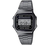 Casio Casual Watch A168WGG-1A, Black, Casual