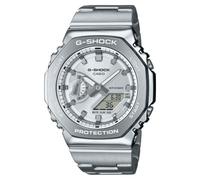 Casio Casual Watch GM-2110D-7ADR, Silver, 49.3 × 44.4 × 11.8 mm, Bracelet