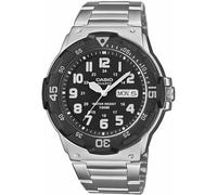 Casio Casual Watch MRW-200HD-1BVEF, Silver/Black