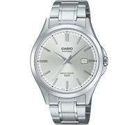 CASIO CELESTIA CLASSIC Men's Quartz Movement Watch, Analog Display and Stainless Steel Strap - MTS-115D-7AVDF, Silver