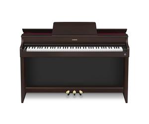 Casio CELVIANO AP-300 Digital Piano with 88 Weighted Keys, 19 Tones, 40W Speaker System, Bluetooth/MIDI Audio, USB, Rosewood Finish (AP-300BN)