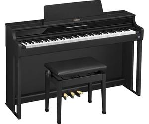 Casio Celviano AP-550 88-Key Digital Console Piano | CELVIANO Edition Hammer Action Smart Hybrid Keyboard | Dual Concert Grand Piano Tones | 40W System of 4