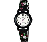 Casio Children's Quartz Watch with White Dial Analogue Display and Black Strap LQ-139LB-1B2ER