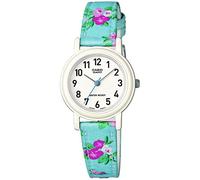 CASIO Children's Quartz Watch with White Dial Analogue Display and Multicolour Other Strap LQ-139LB-2B2ER