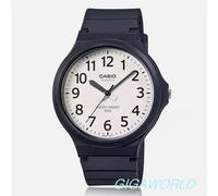 Casio Classic Analog Men's Watch MW-240-7B | Black Resin Band | Water Resistant