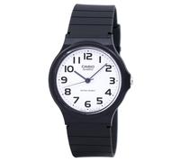 Casio Classic Analog Quartz White Dial Black Resin Strap MQ-24-7B2LDF Mens Watch