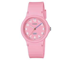 Casio Classic Analogue Pink Silicone Strap Watch