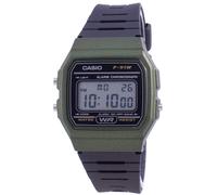 Casio Classic Daily Alarm F-91WM-3A Mineral Crystal Resin Strap Men's Watch