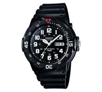 Casio Classic Day/Date (44.6mm) Black Dial / Black Resin MRW-200H-1BVES Watch