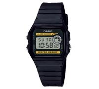 Casio Classic F-94WA-9DG Men's Digital Alarm Chronograph Watch - Black