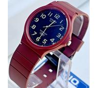 CASIO CLASSIC MQ-24UC-4BDF UNISEX PURPLE ANALOGUE BLACK DIAL ACTIVE WATCH NEW
