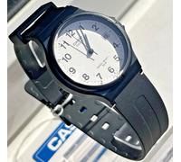 CASIO CLASSIC MW-59-7B UNISEX MENS BLACK ANALOGUE WHITE DIAL ACTIVE WATCH NEW