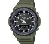Casio Watch Mens AQ-S820W-3BVEF Tough Solar Green Resin Strap RRP £54.90