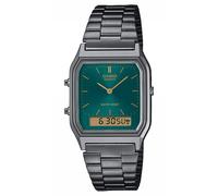 Casio Collection Edgy Wrist Watch Ana-Digi Grey/Green AQ-230EGG-3AEF