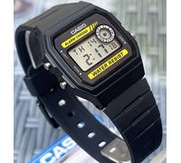 CASIO COLLECTION F-94WA-9DG UNISEX BLACK DIGITAL CHRONO RETRO MULTI DIAL WATCH