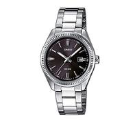 Casio Ltp1302pd1a 34.5mm 5atm Quartz Analogical Woman Watch Silver Woman