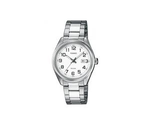 Casio Collection ltp-1302pd-7bvef - Ladie's Watch - Analogue Quartz - White Dial - Steel Bracelet Silver