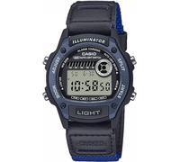 Casio W-220 47.3mm 10atm Quartz Digital Watch Blue