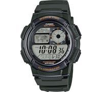 Casio Collection Men's Watch, Green/Grey, Sport