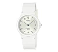 CASIO COLLECTION MQ-24B-7BEF UNISEX WHITE MINIMALIST SILVER WHITE DIAL WATCH NEW